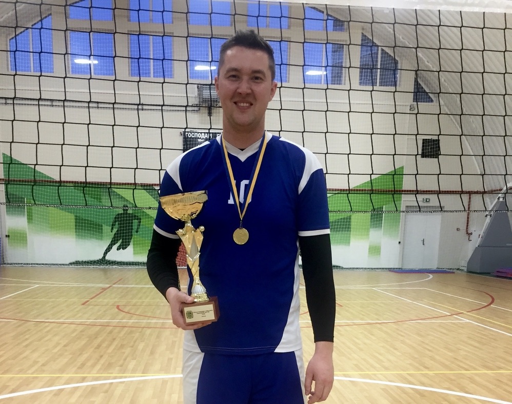 Coach Kostiantyn Kravchuk